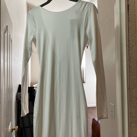 NEW WHITE MAXI LONG BODYCON NAKED WARDROBE - Picture 3 of 4